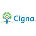 The logo for Cigna