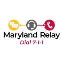 Logo for Maryland Relay Dial 711