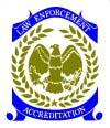 The accreditation badge.