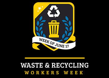 Waste and Recycling Workers Week Logo